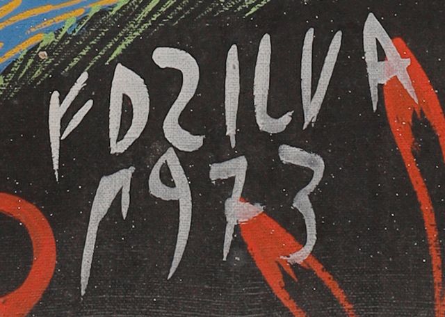 绘制签名的局部: «FDZILVA»