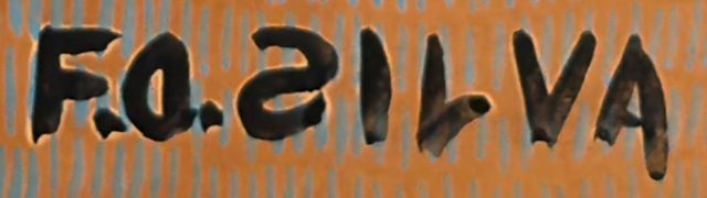绘制签名的局部: «FOZILVA»